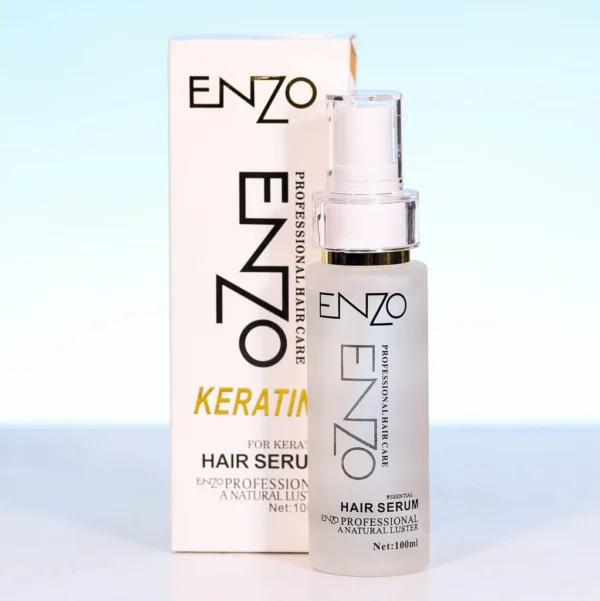 Enzo Professional Keratin Hair Serum, For Personal, Bottle